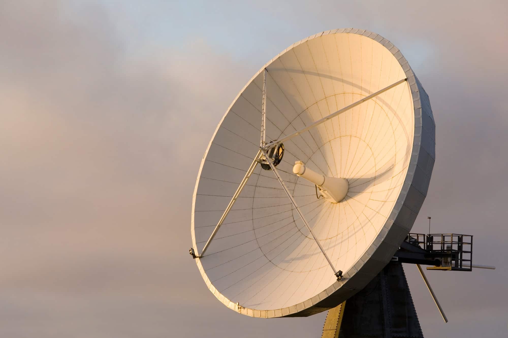 Satellite Communications Dish (at Hofn in Iceland)