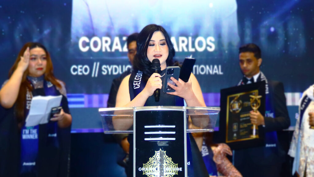 Syduction International CEO Corazon Carlos Clinches Top Brand Award at 10.0 Award Trends 2024