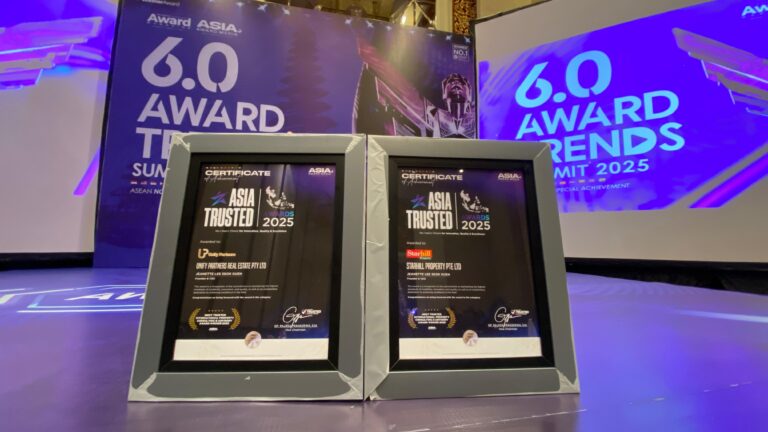 Unify Partners & Starhill Property Earn Asia Trusted Award 2025 at Bali Recognition Summit