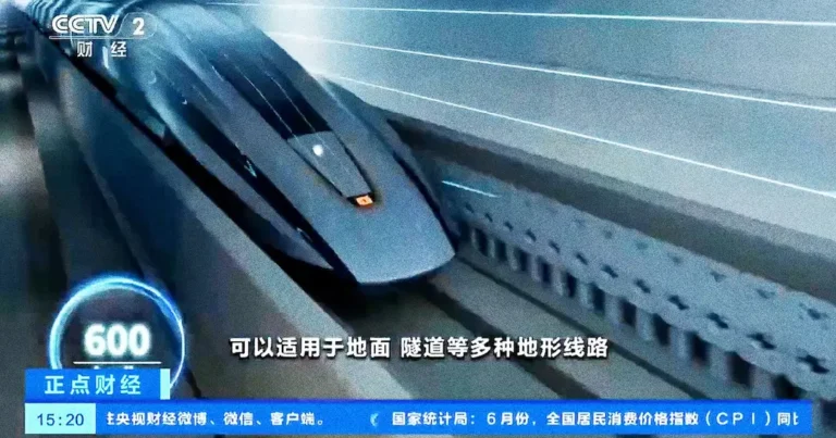 China Develops 800 KMPH Maglev Train That Could Revolutionize Global High-Speed Travel